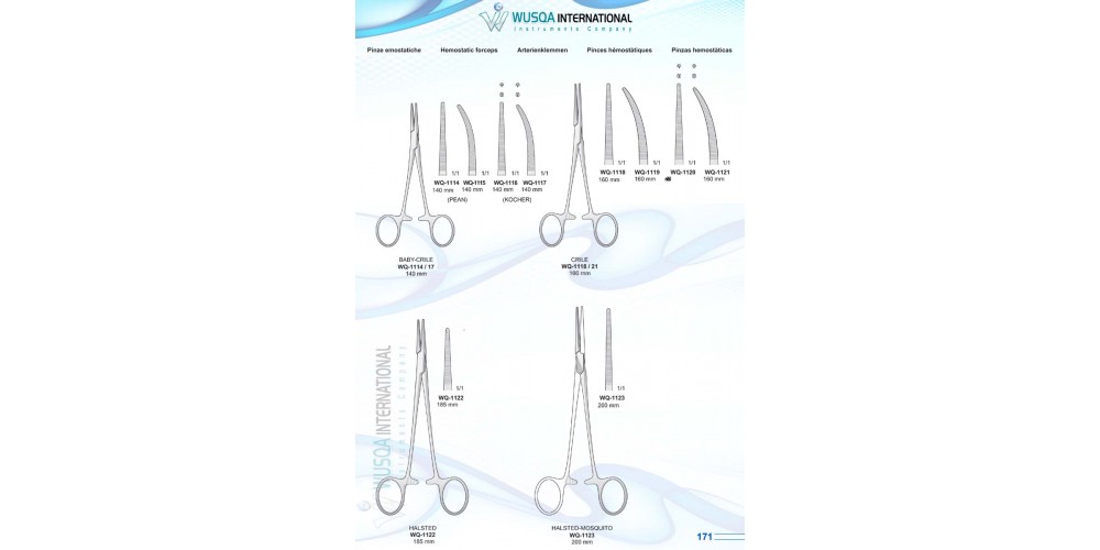 Hemostatic Forceps 